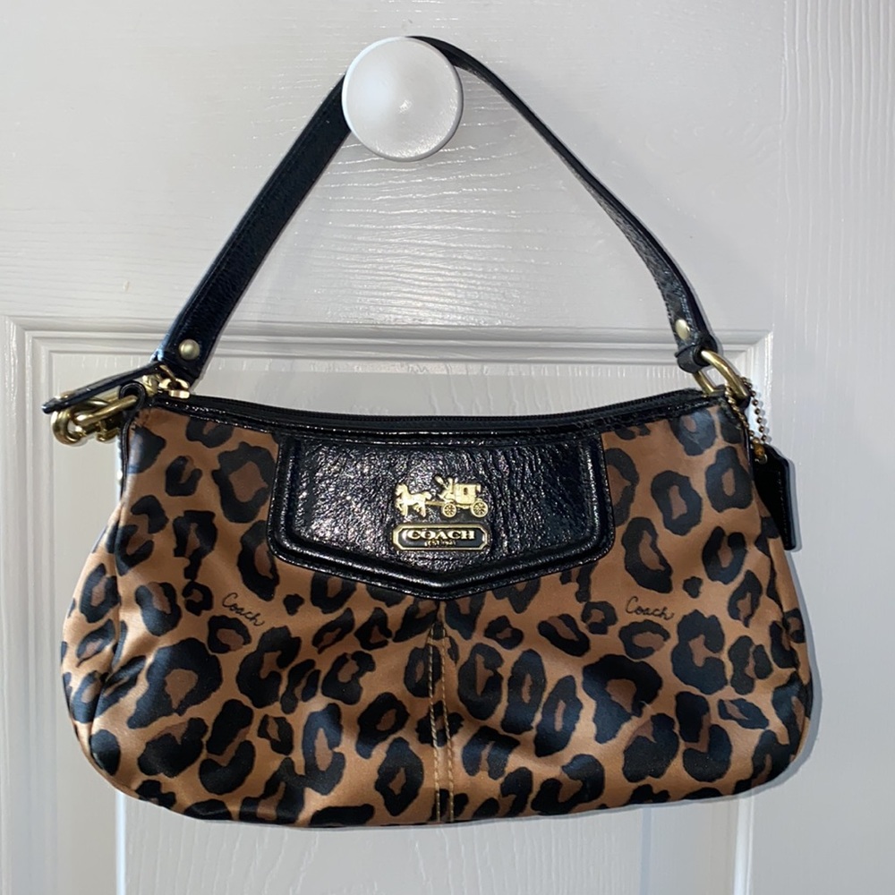 Coach Purse in Cheetah print